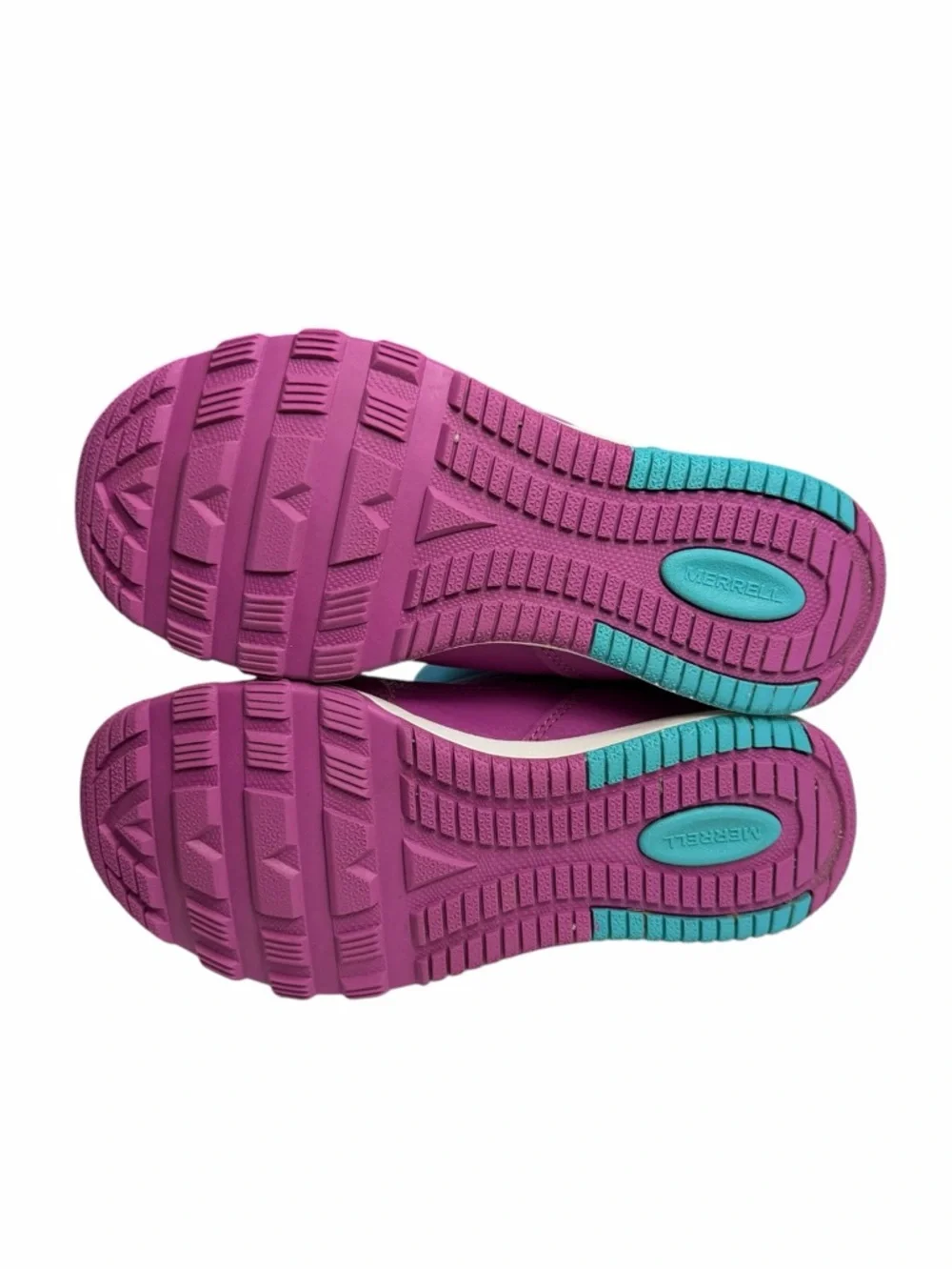 MERRELL Free Roam Puffer Girls Winter Boots in Berry Turquoise Sz 3 M Waterproof